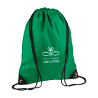 1B klases Zaļa Mugursoma - maisiņš ar skolas emblēmu un bērna vārdu