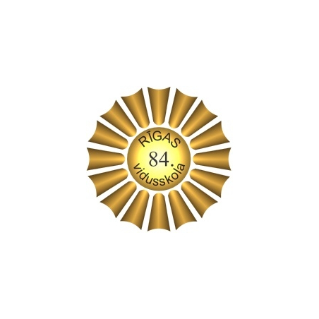 Rīgas 84.vsk. emblēma