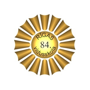 Rīgas 84.vsk. emblēma