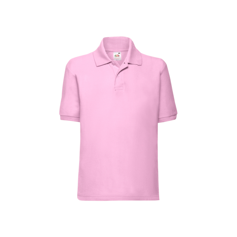 Bērnu rozā polo krekls